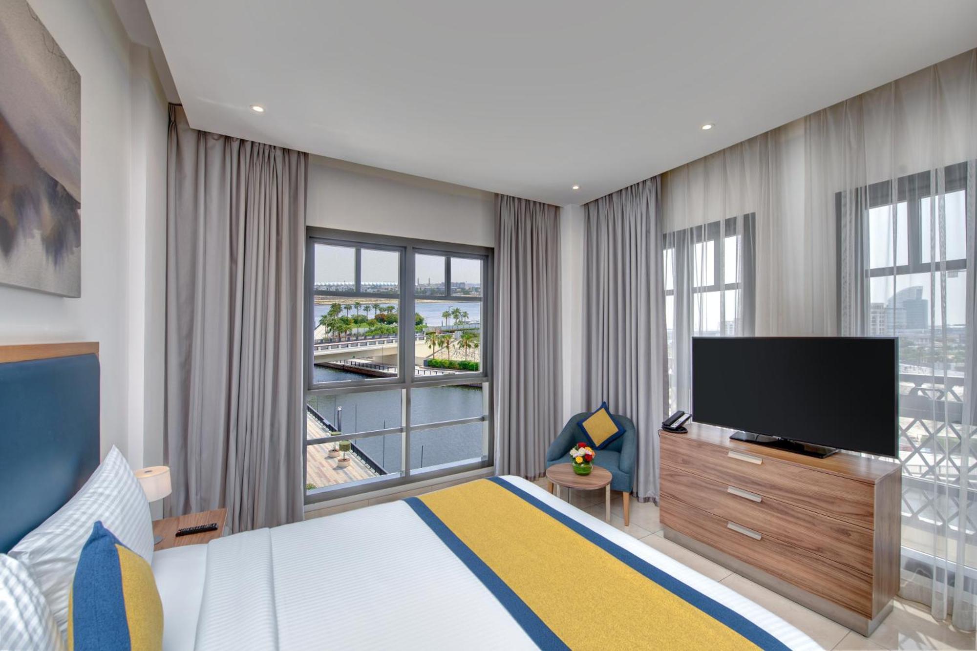 Suha Creek Hotel Apartment, Waterfront Jaddaf, Дубай Экстерьер фото