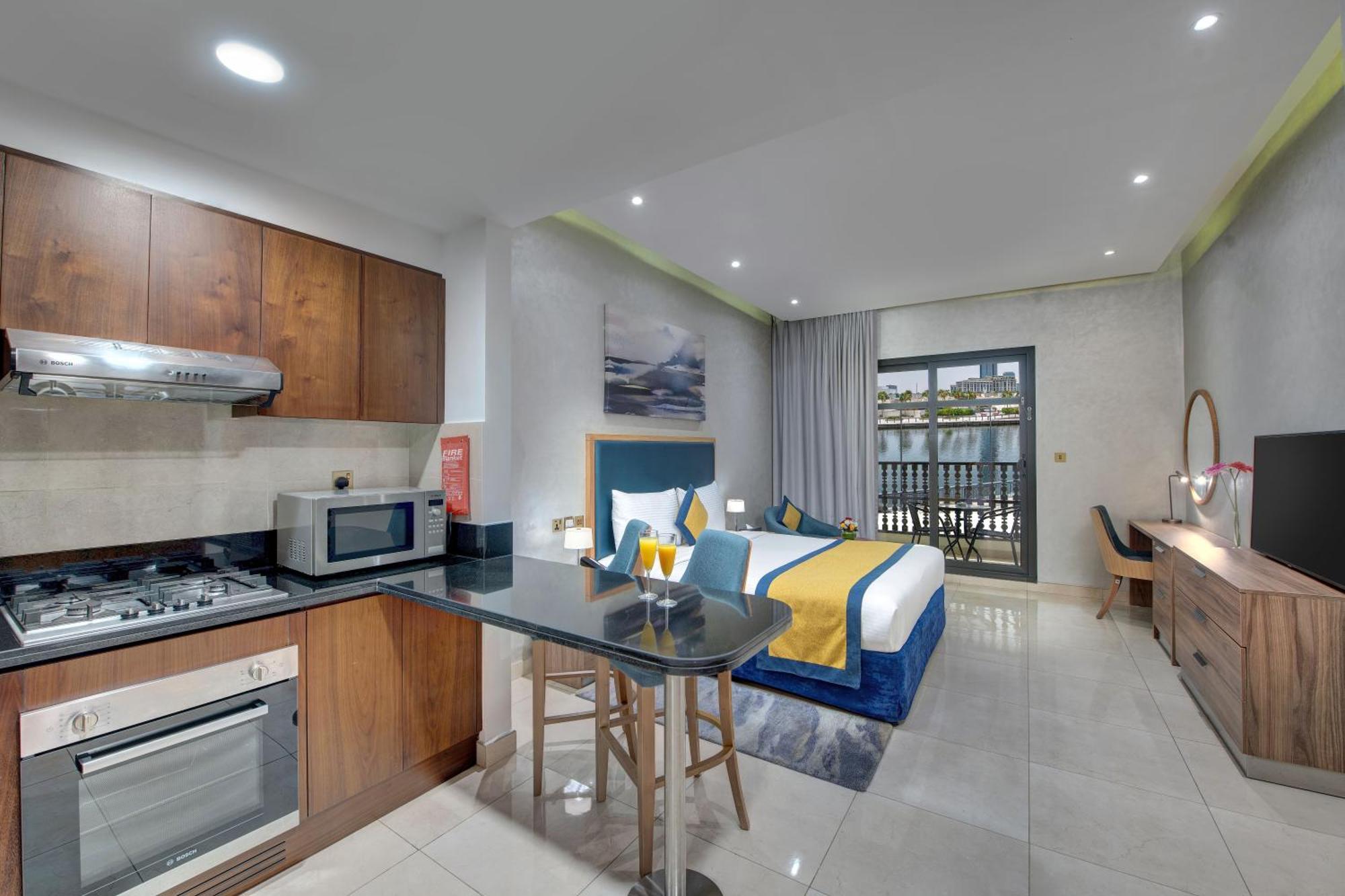 Suha Creek Hotel Apartment, Waterfront Jaddaf, Дубай Экстерьер фото